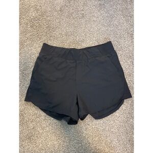 Veloce Black Athletic Shorts Women's Size Medium Running Gym Workout
